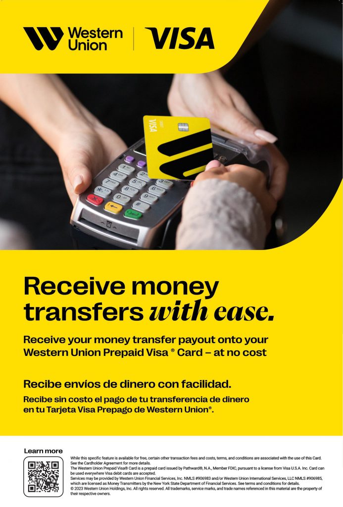 Western Union Prepaid Visa®Card