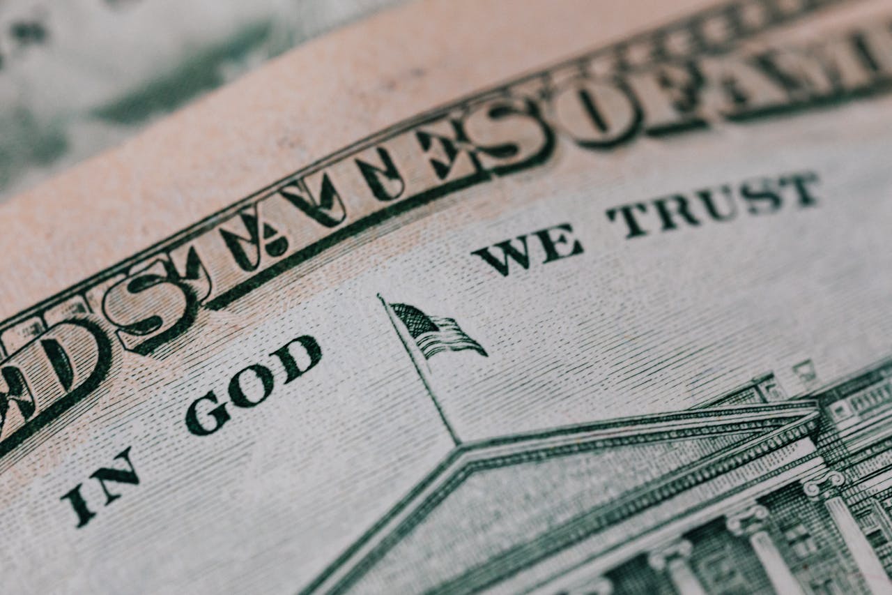 A close up of a ten dollar bill.